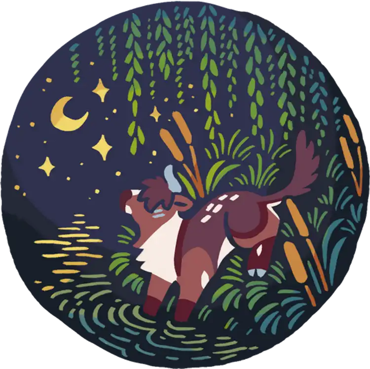 Moo-n on the Shore