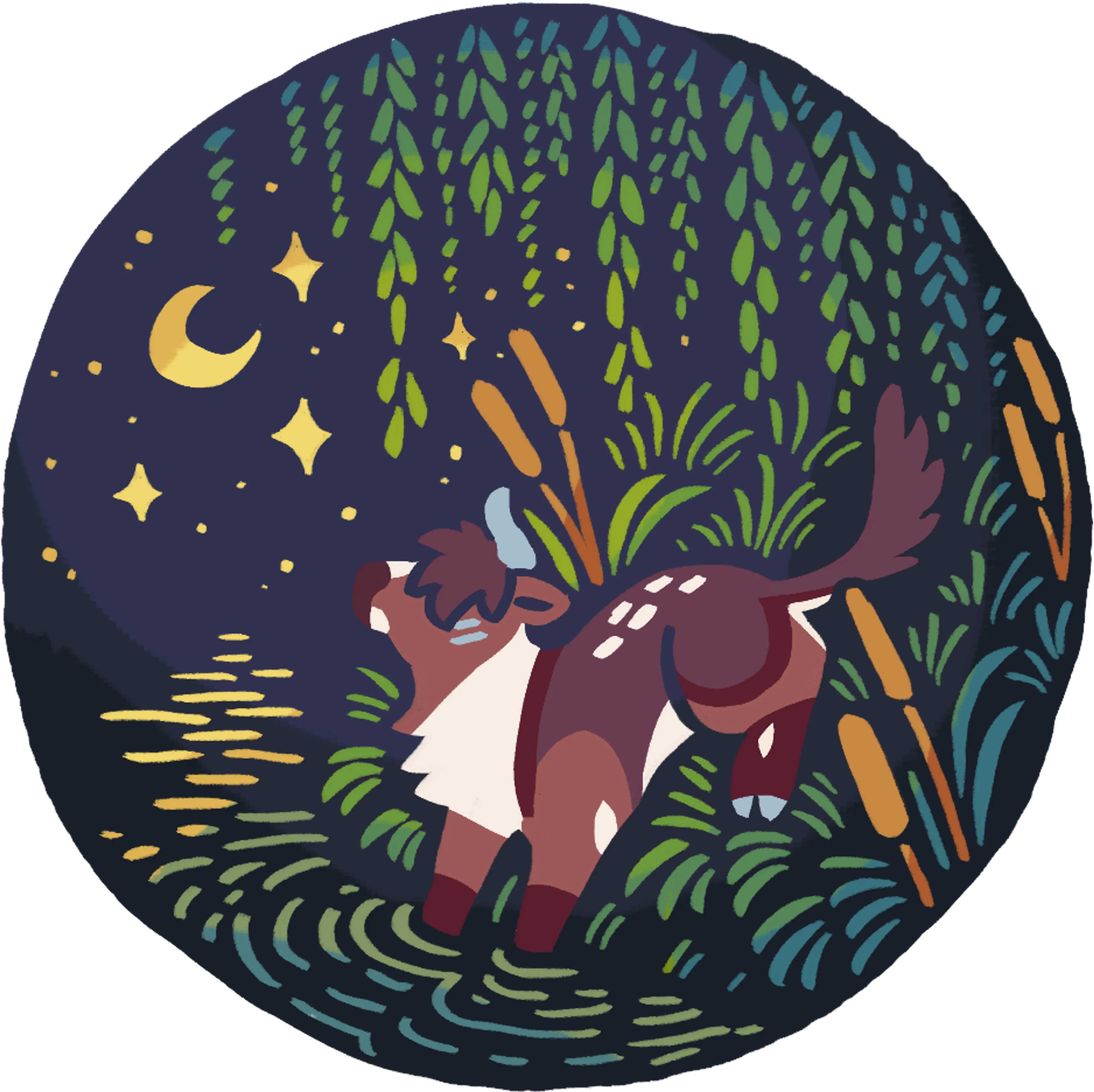 Moo-n on the Shore